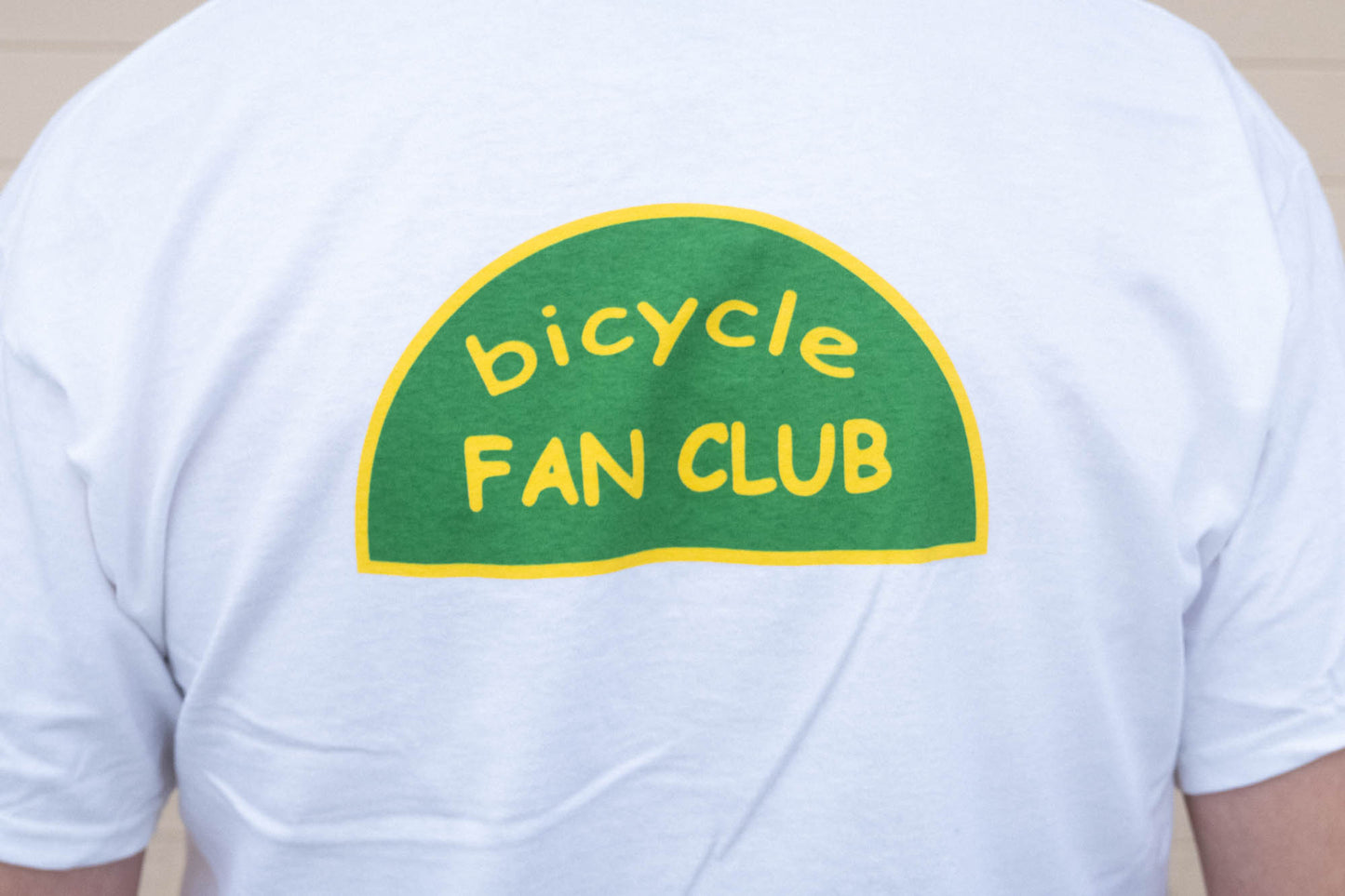 Bicycle Fan Club Shirt - Pocket Short Sleeve - White