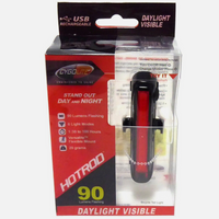 Light - Battery - Cygolite HotRod 90 rear RED blinky USB