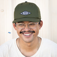 RBW Diamond Hat. Organic Cotton, Made in Ohio.