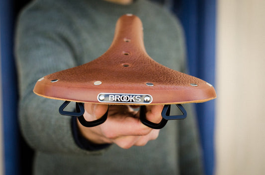 Brooks B.68 Saddle - Available with Frameset or Bike Purchase Only. NOT SOLD OUT. We have tons of them.