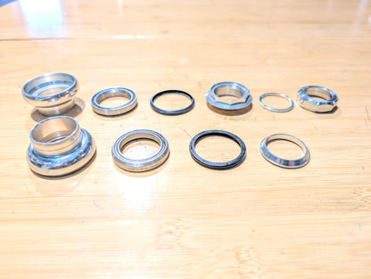 Headset - FSA Silver 1 inch, threaded