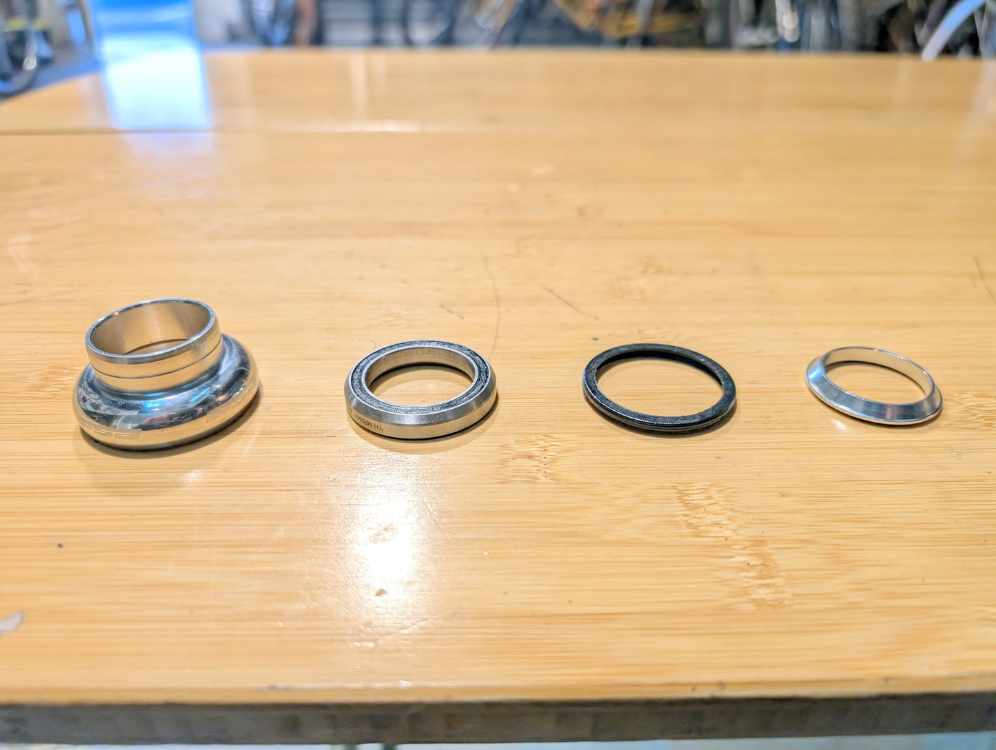 Headset - FSA Silver 1 inch, threaded