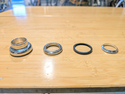 Headset - FSA Silver 1 inch, threaded