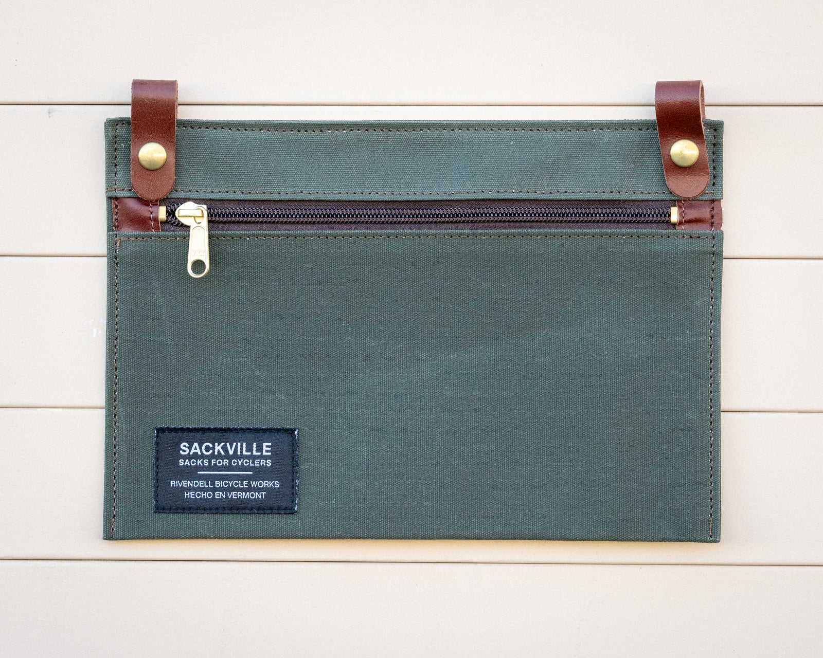 Sackville Saddlebag Kangaroo Pouch – Rivendell Bicycle Works