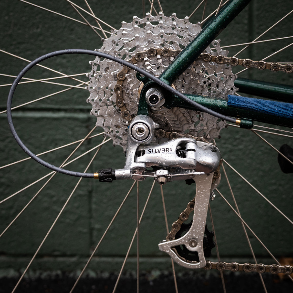 Derailer - Rear - Silver OM-1 (reverse action) - 1 per customer please