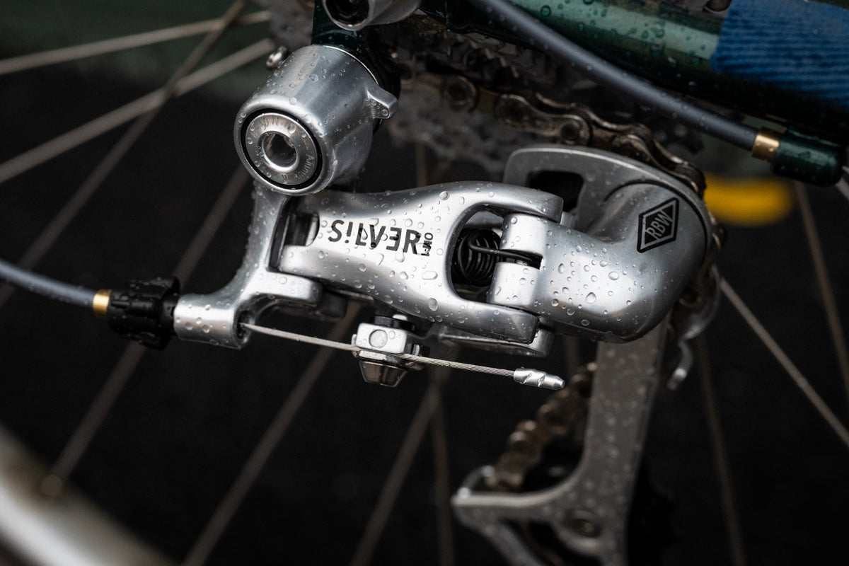 Derailer - Rear - Silver OM-1 (reverse action) - 1 per customer please