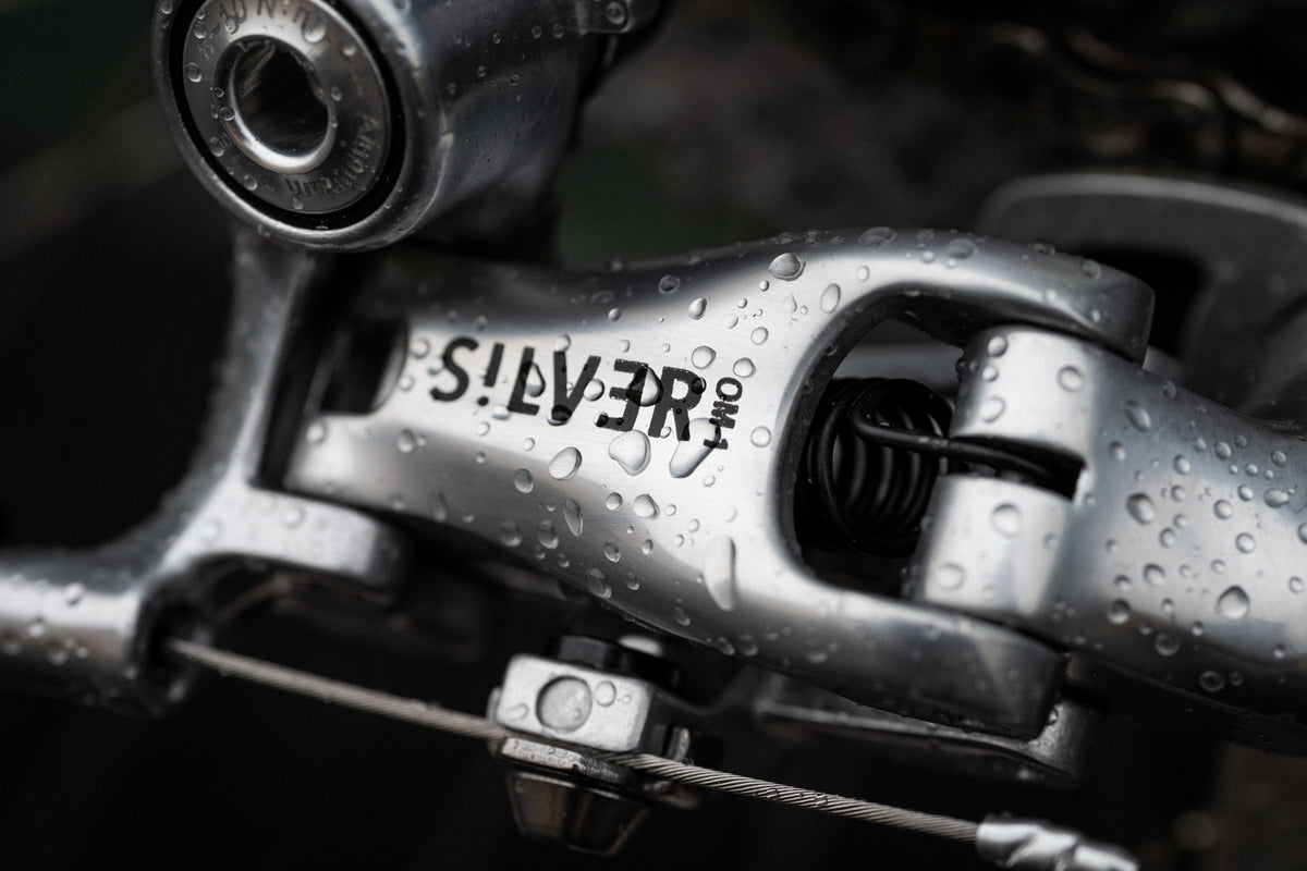 Derailer - Rear - Silver OM-1 (reverse action) - 1 per customer please