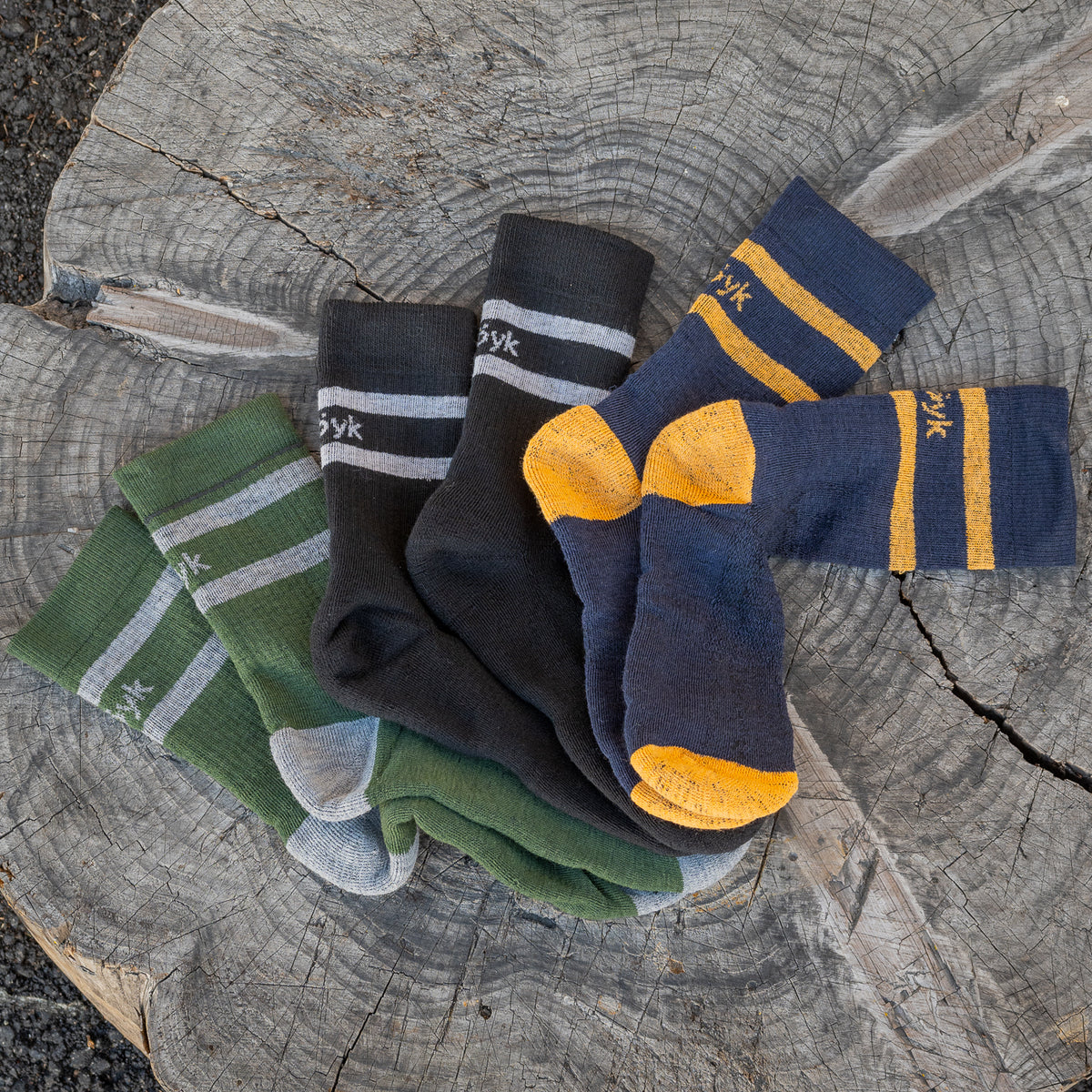 Röyk Swedish Socks, 73 percent wool