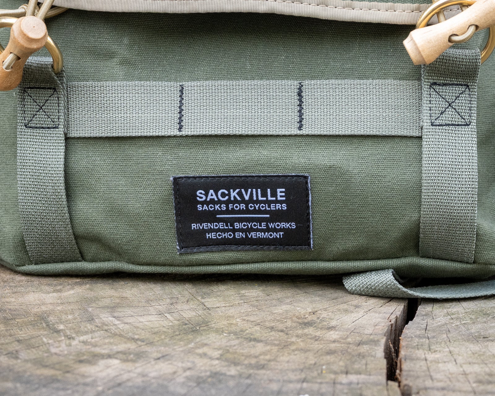 Rivendell Sackville トートバッグ 137 RIVENDELL* sackville banana sack (olive) - BLUE LUG ONLINE STORE