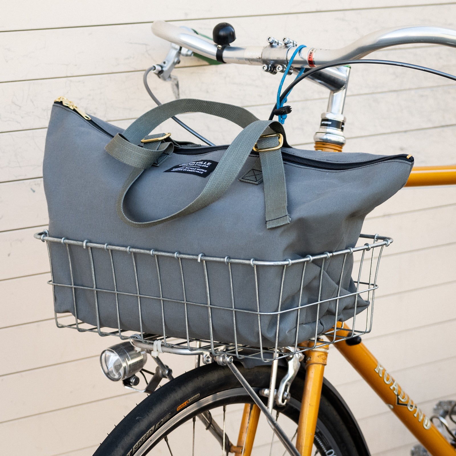 RIVENDELL sackville shopsack (カーキ) Sackville ShopSack Large - Basket Bags, Carry Bags - The