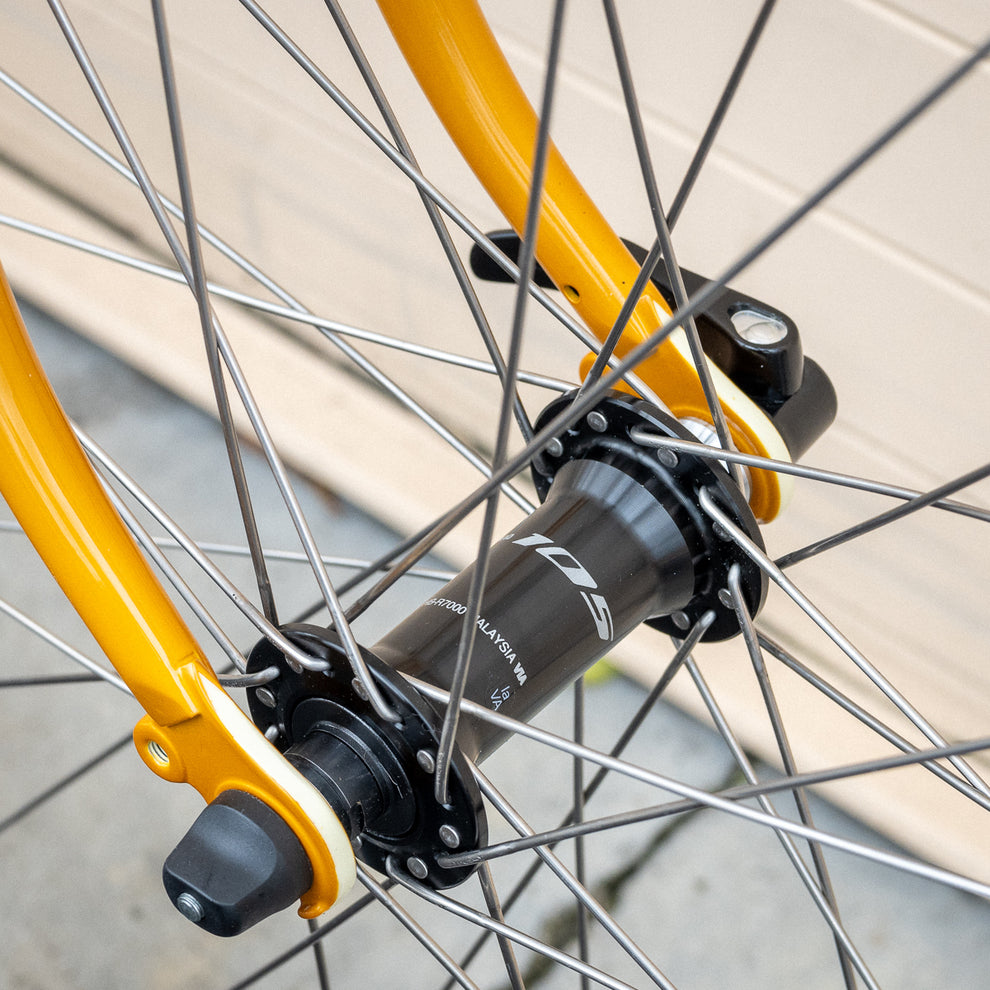 Paire De Roues Campagnolo Lambda Strada Avec Moyeux Shimano 105 – Occasion