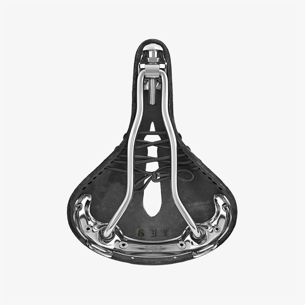 Saddle - Brooks B17s (short) Carved, black