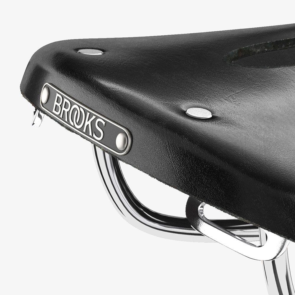 Saddle - Brooks B17s (short) Carved, black