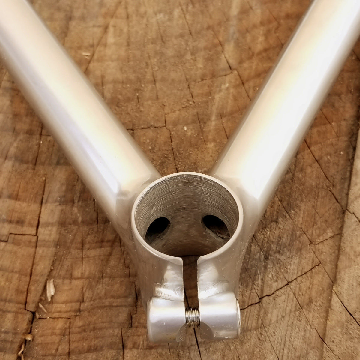 Handlebar - Nitto Bullmoose, dull bright TIG - (B901R) - threadless