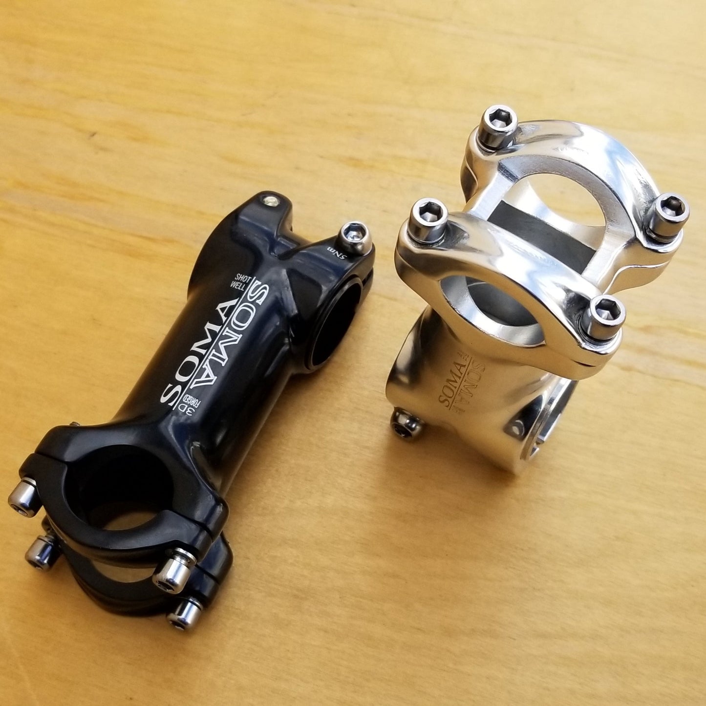 Threadless SOMA Shotwell stem, 25.4