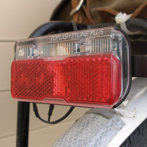 Light - Dyno Busch & Müller Toplight Line Brake Plus Pulsating - tail light, rack mount