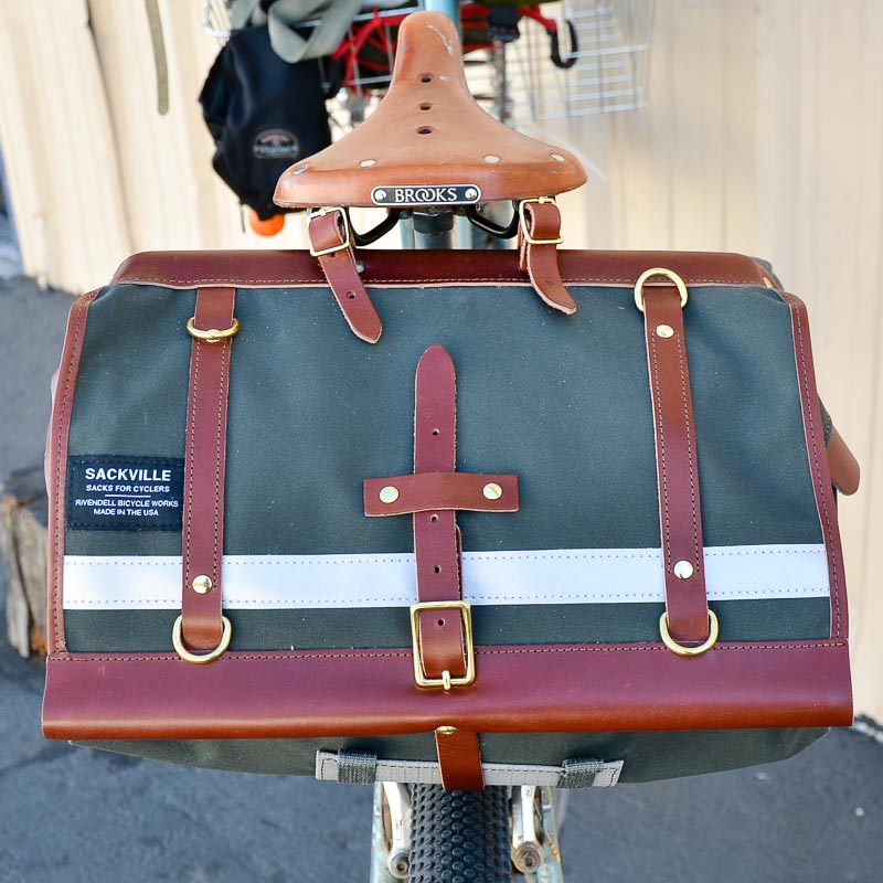 Sackville HappiSack Saddlebag – Rivendell Bicycle Works