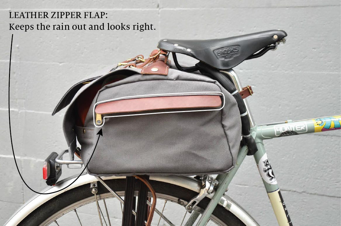 Sackville HappiSack Saddlebag – Rivendell Bicycle Works