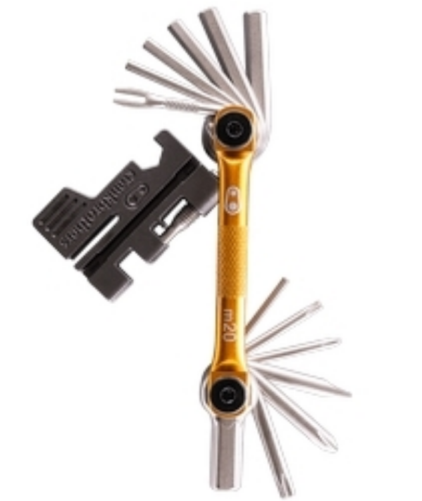 Tool - multi - crankbrothers M Series Multi Tool -  Gold