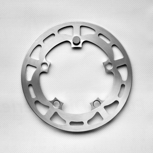 Silver Chainring Guard