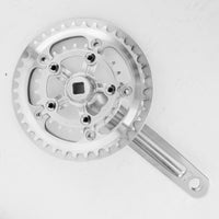 Crank - Silver1 - Wide/low double 38x24 (with guard)