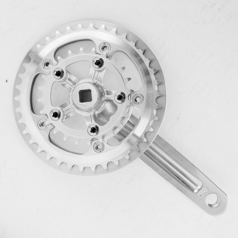 Crank - Silver1 - Wide/low double 38x24 (with guard)