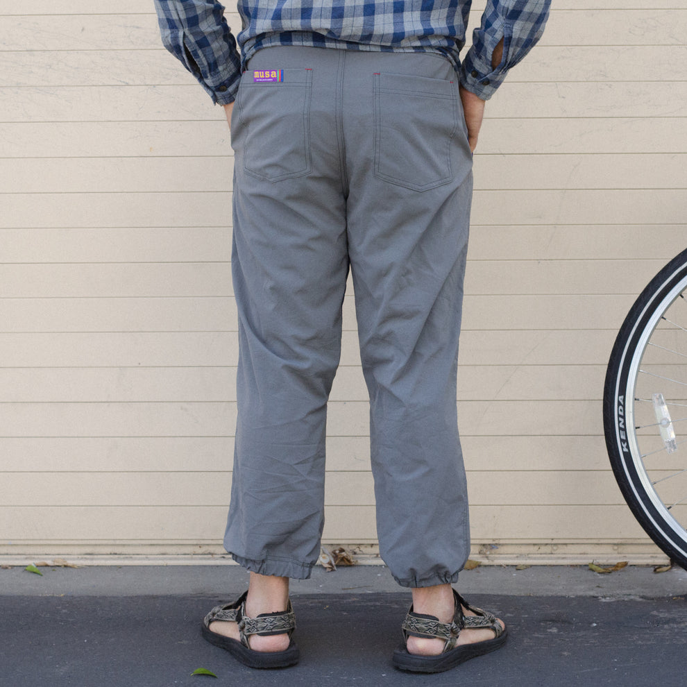 Musa Cycling Baggies - Wolf Grey – Rivendell Bicycle Works