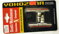 Brake Pads - Yokozuna Cartridge 73mm Shoes & Salmon Pads