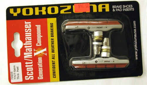 Brake Pads - Yokozuna Cartridge 73mm Shoes & Salmon Pads