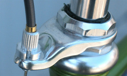 Brake Hardware - cable hanger, front, Aluminum