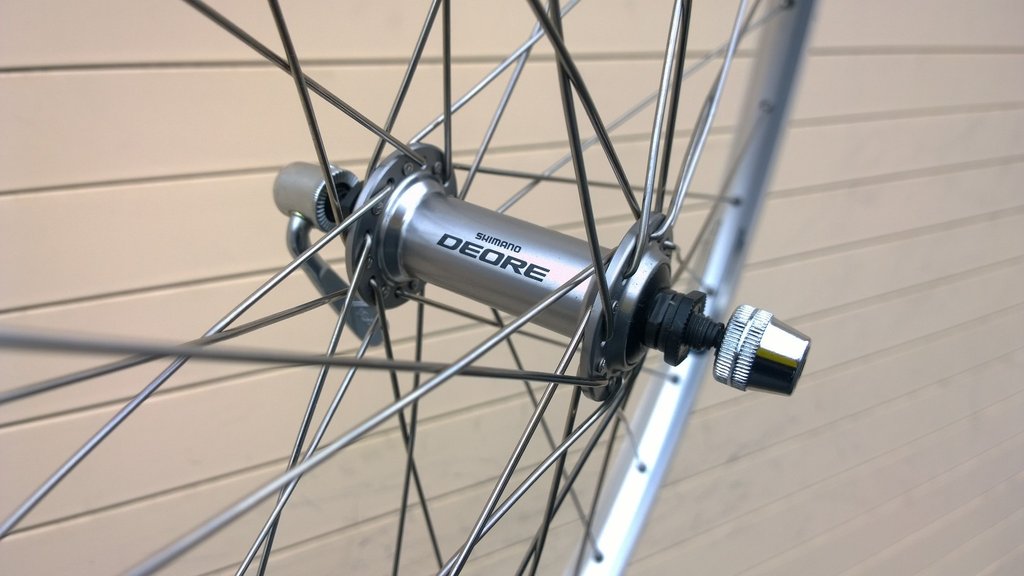 Wheelset - Velocity-Built Riv CliffHanger + deore hubs (vbw)