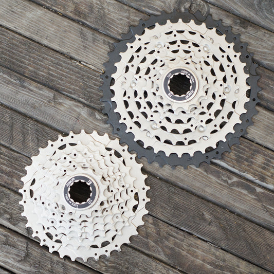 Jim 7 speed cassettes, made by former SRAM people in China