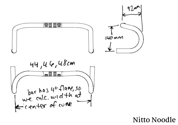 Handlebar - Nitto Noodle (Mod. 177)