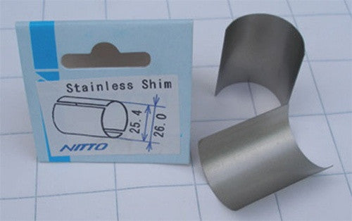Handlebar Shim - Nitto Stainless 25.4mm to 26.0mm
