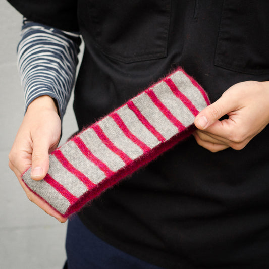 New Zealand Possum-Wooly Reversible Headband