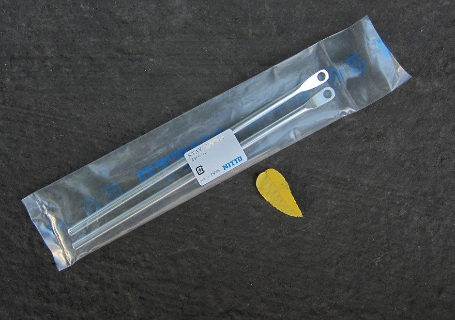 Nitto Rack Hardware - 27cm straight struts, pair - 20080