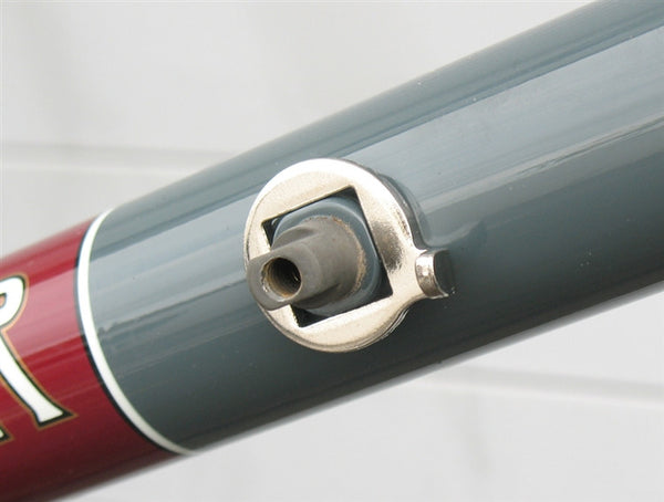 Silver Shifter downtube stop washer, pair