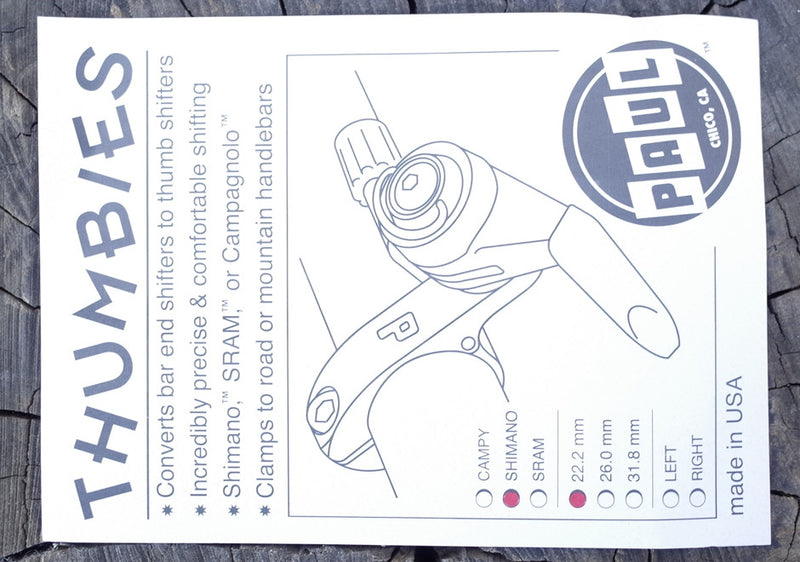 Shifter Mount - Paul Shimano Thumbie