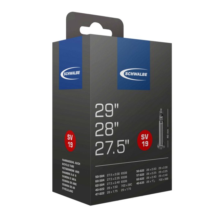 Inner Tube - 650B x 50-62 (27.5 x 2.0-2.4) / 700c x 40-62 - Schwalbe SV19ws