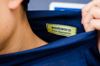 Aussie Wool lightweight SuperNeck (mock-t) Long-Sleeve Tee