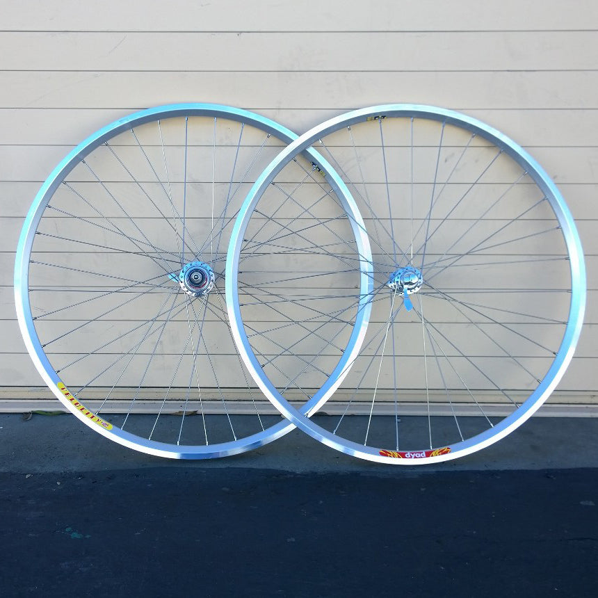 Wheelset - Shimano Deore T610 -silver color- Hubs, BTO