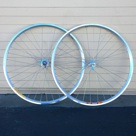 Wheelset - Shimano Deore T610 -silver color- Hubs, BTO